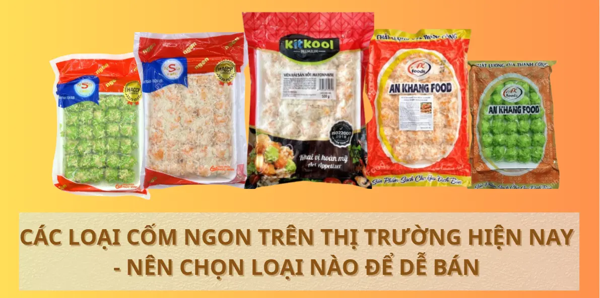 Các loại cốm chiên ngon - nên chọn loại nào để dễ bán?