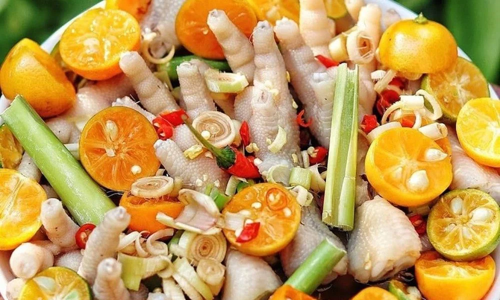 Cách làm chân gà sả tắc giòn ngon - Mê ngay từ lần đầu ăn 