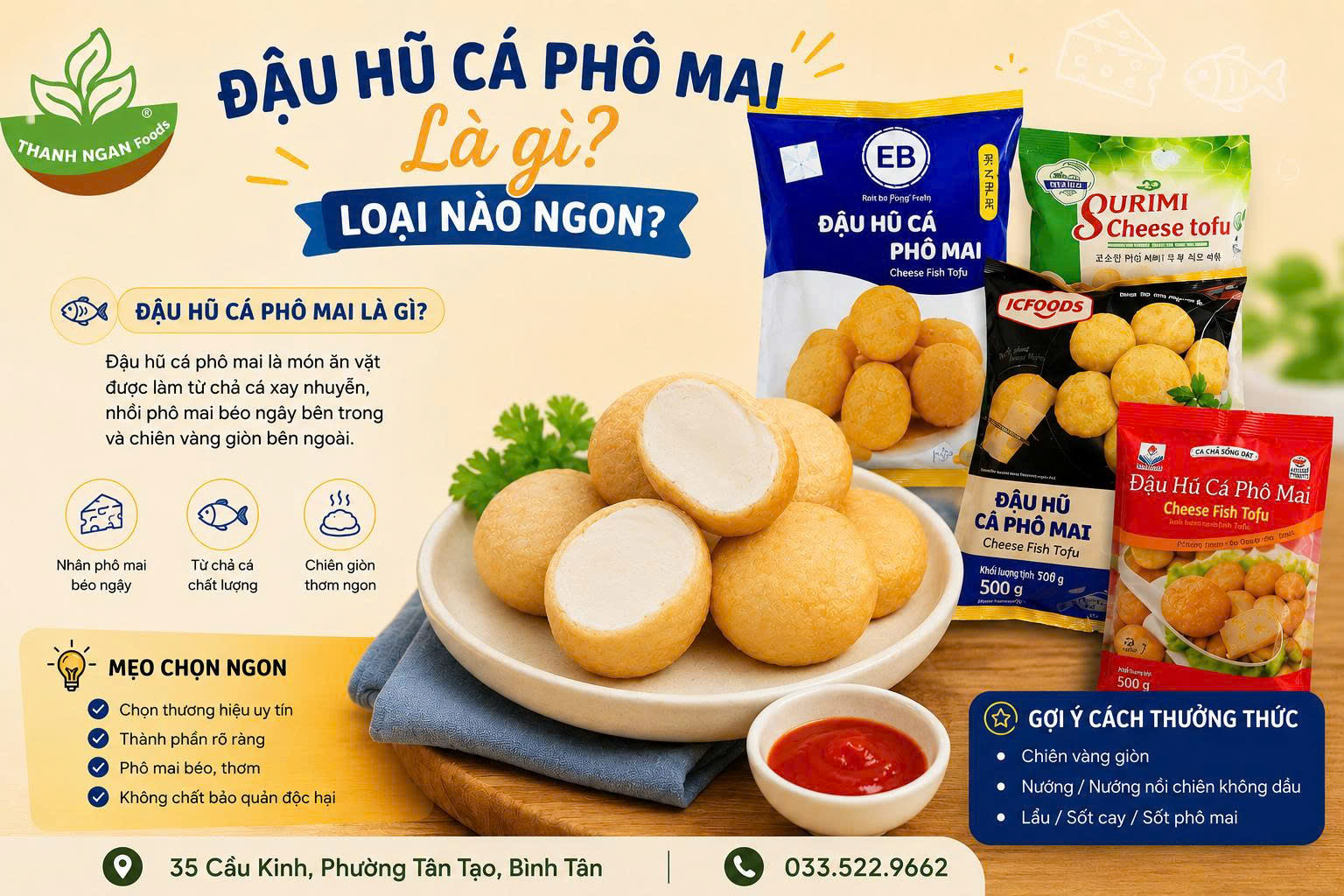 ĐẬU HŨ CÁ PHÔ MAI LÀ GÌ? TOP 4 LOẠI ĐẬU HŨ CÁ PHÔ MAI NGON ĐƯỢC YÊU THÍCH HIỆN NAY
