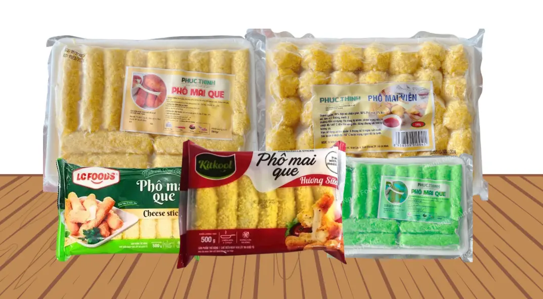Phô mai que loại nào ngon? Top loại dễ bán, giá sỉ tốt 