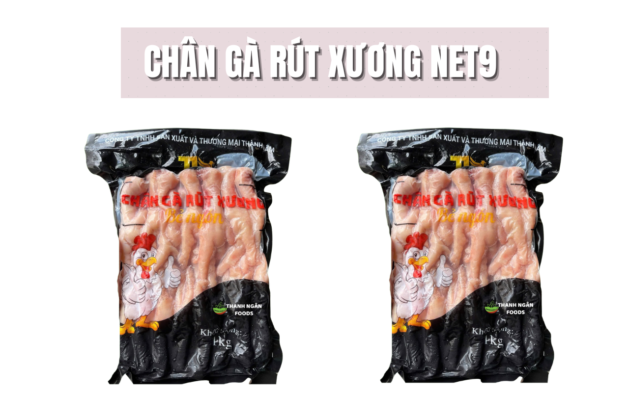Chân gà rút xương net 9