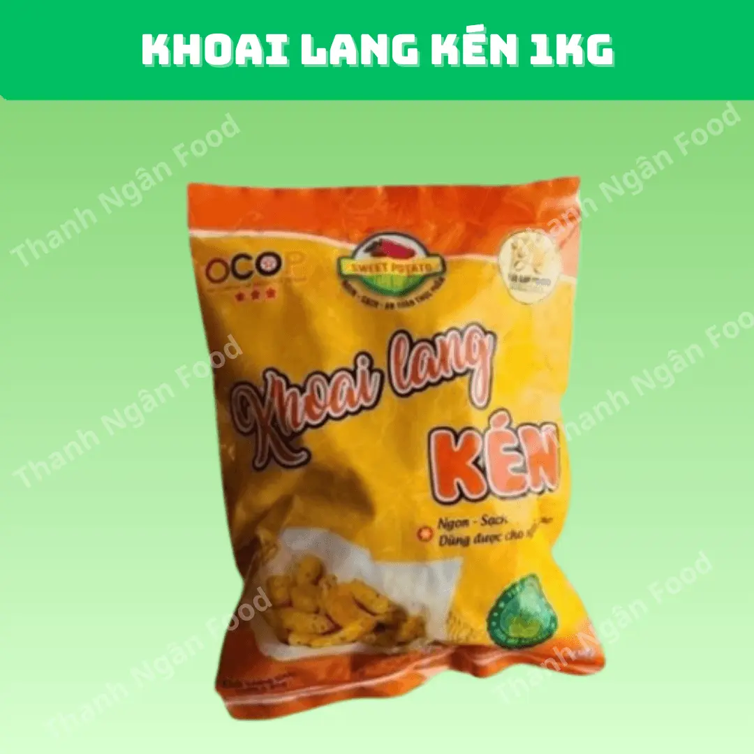 Khoai lang kén 1kg/4 gói