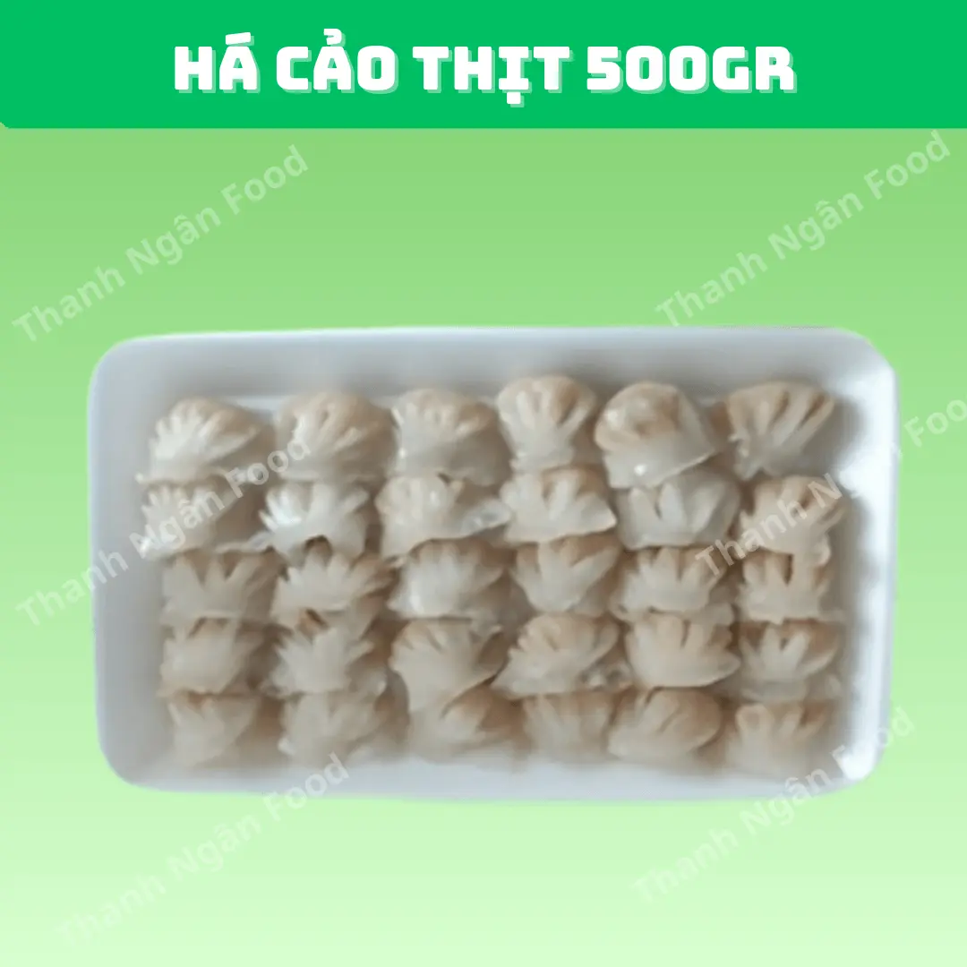 Há cảo thịt 500gr/vỉ 