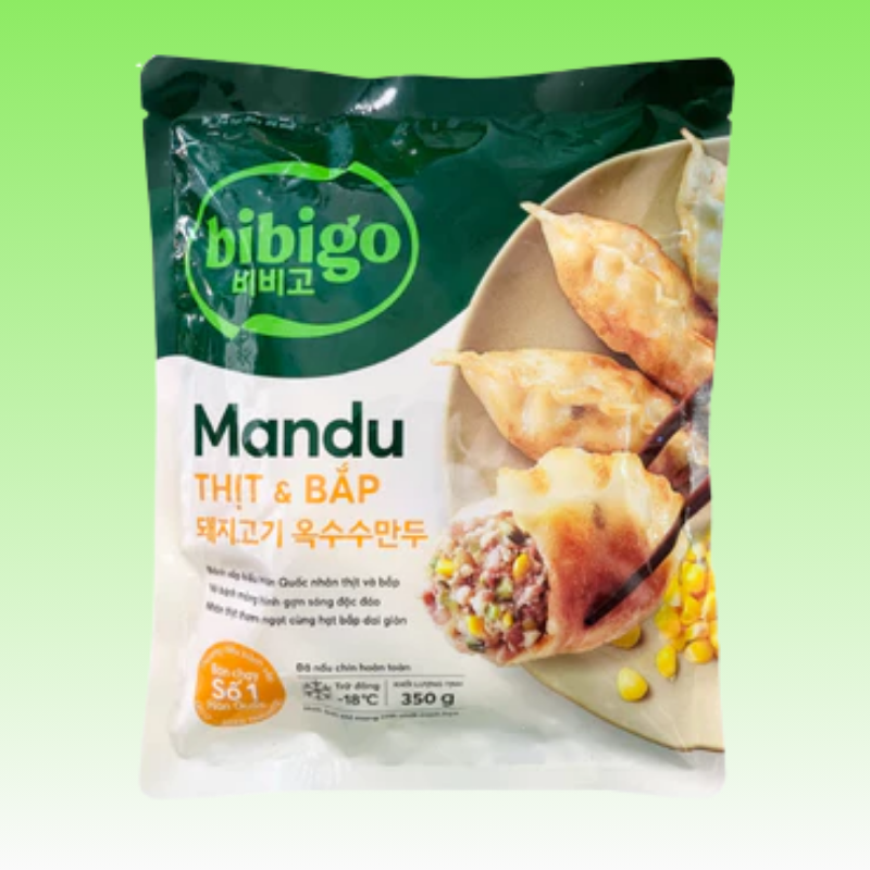 Mandu Thịt và Bắp Kitkool