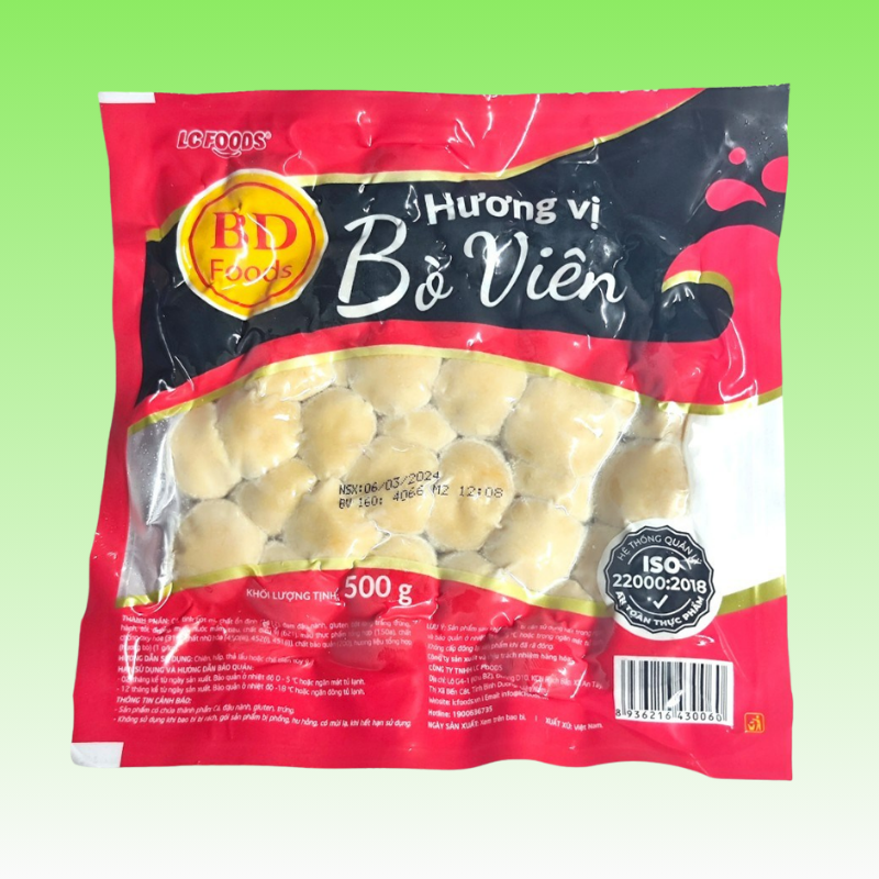 Bò viên BD 80 viên