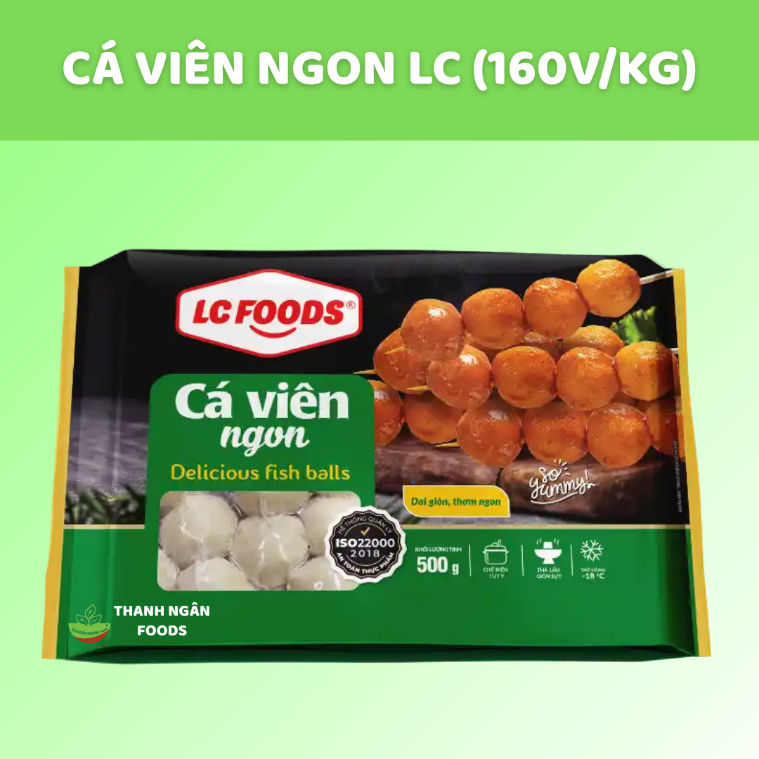 Cá viên ngon LC (160v/kg)