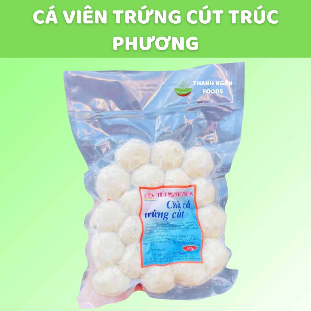 Cá viên trứng cút Trúc Phương