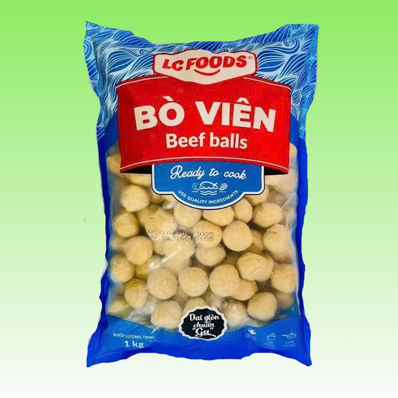 Bò viên LCF gói 1kg