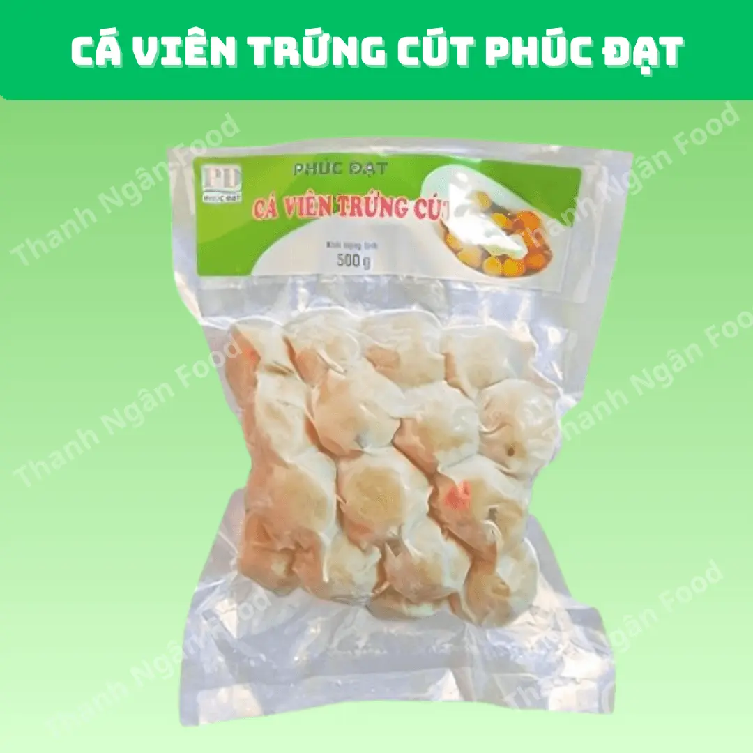 Cá viên trứng cút Phúc Đạt
