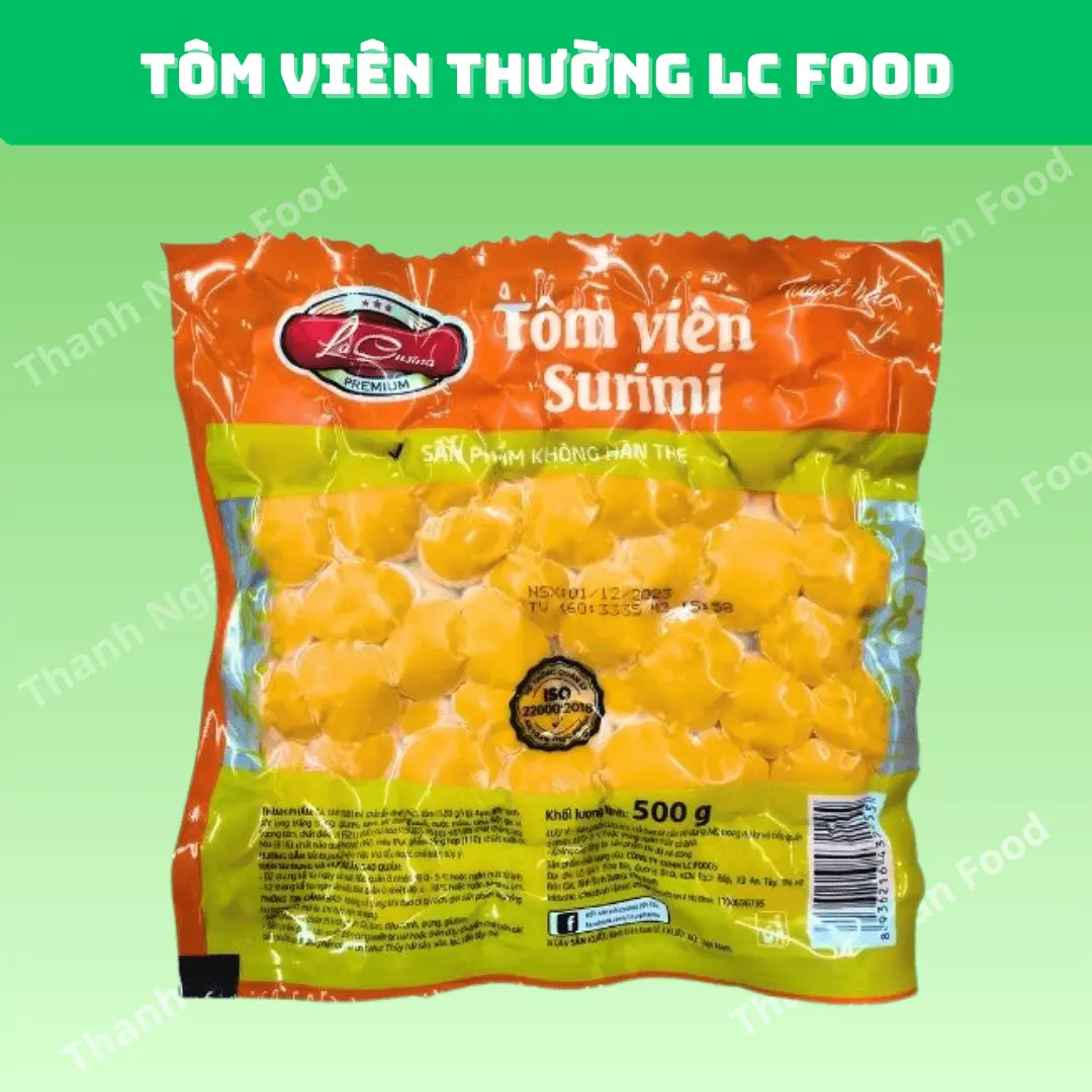 Tôm viên LC 80 viên
