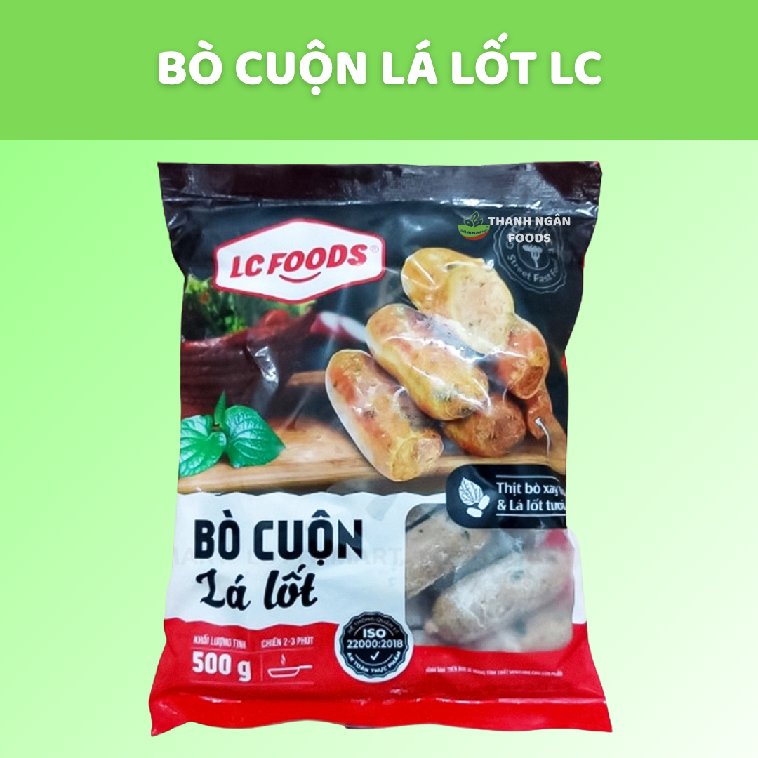 Bò cuộn lá lốt LC 