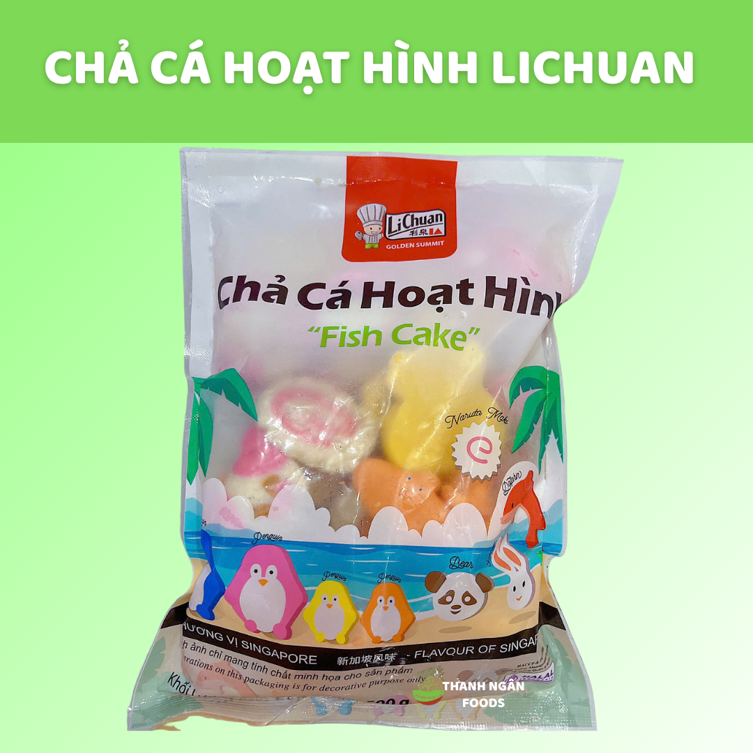 Chả cá hoạt hình Lichuan