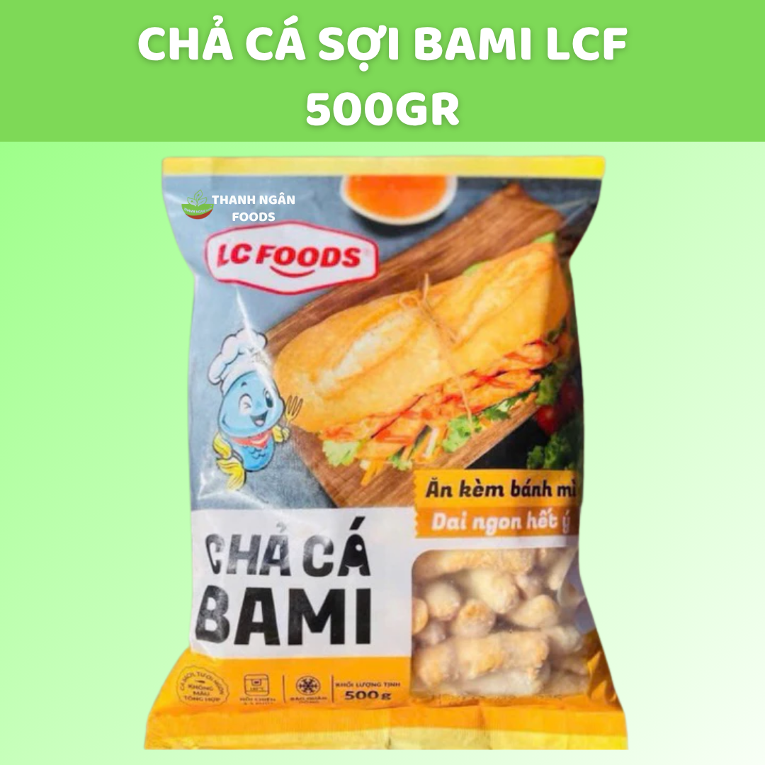 Chả cá sợi BaMi LCF 500gr
