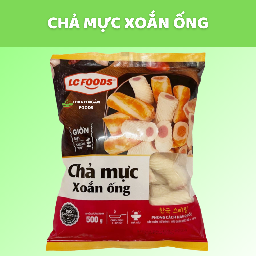 Chả mực xoắn ống LC