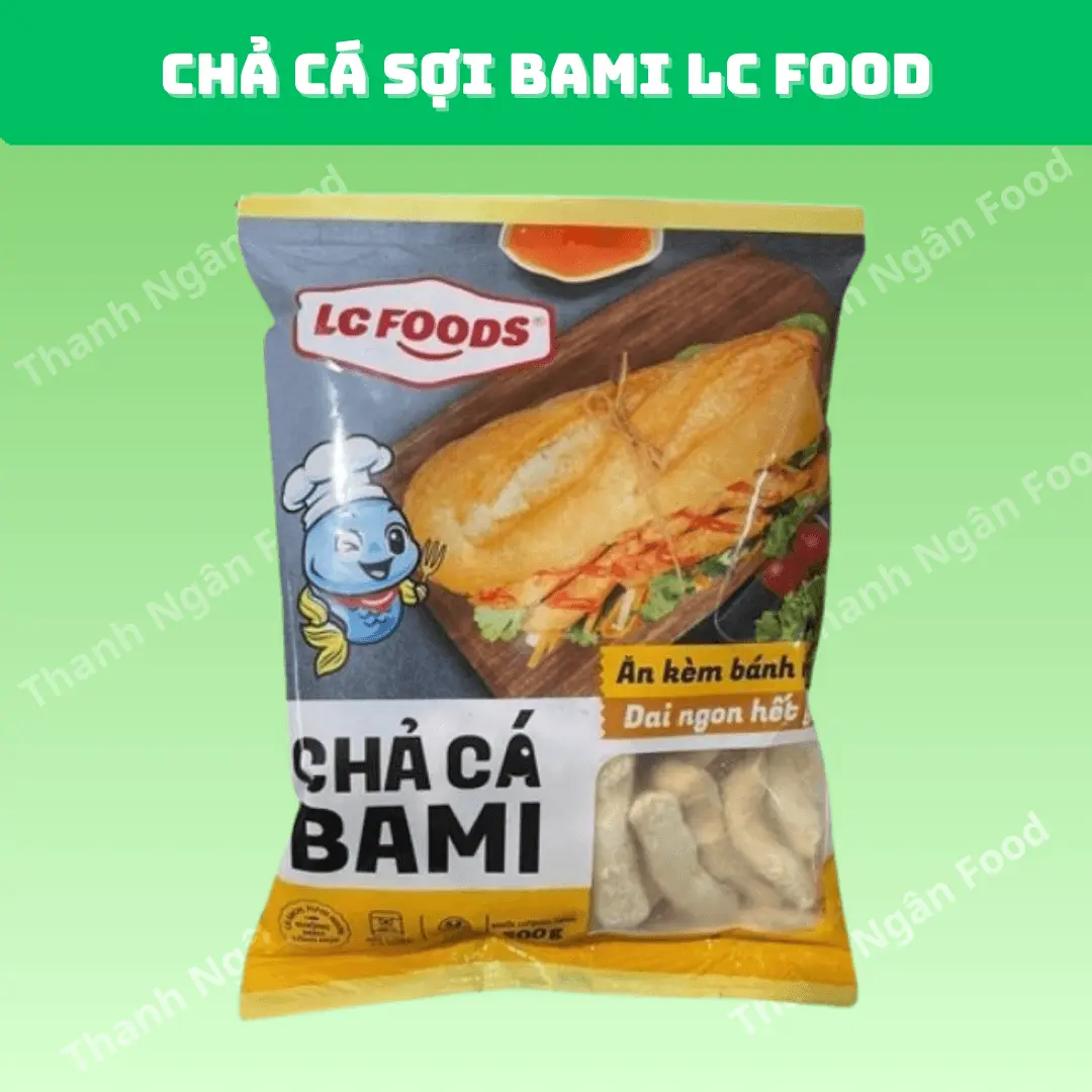 Chả cá sợi BaMi LC 500gr/gói 
