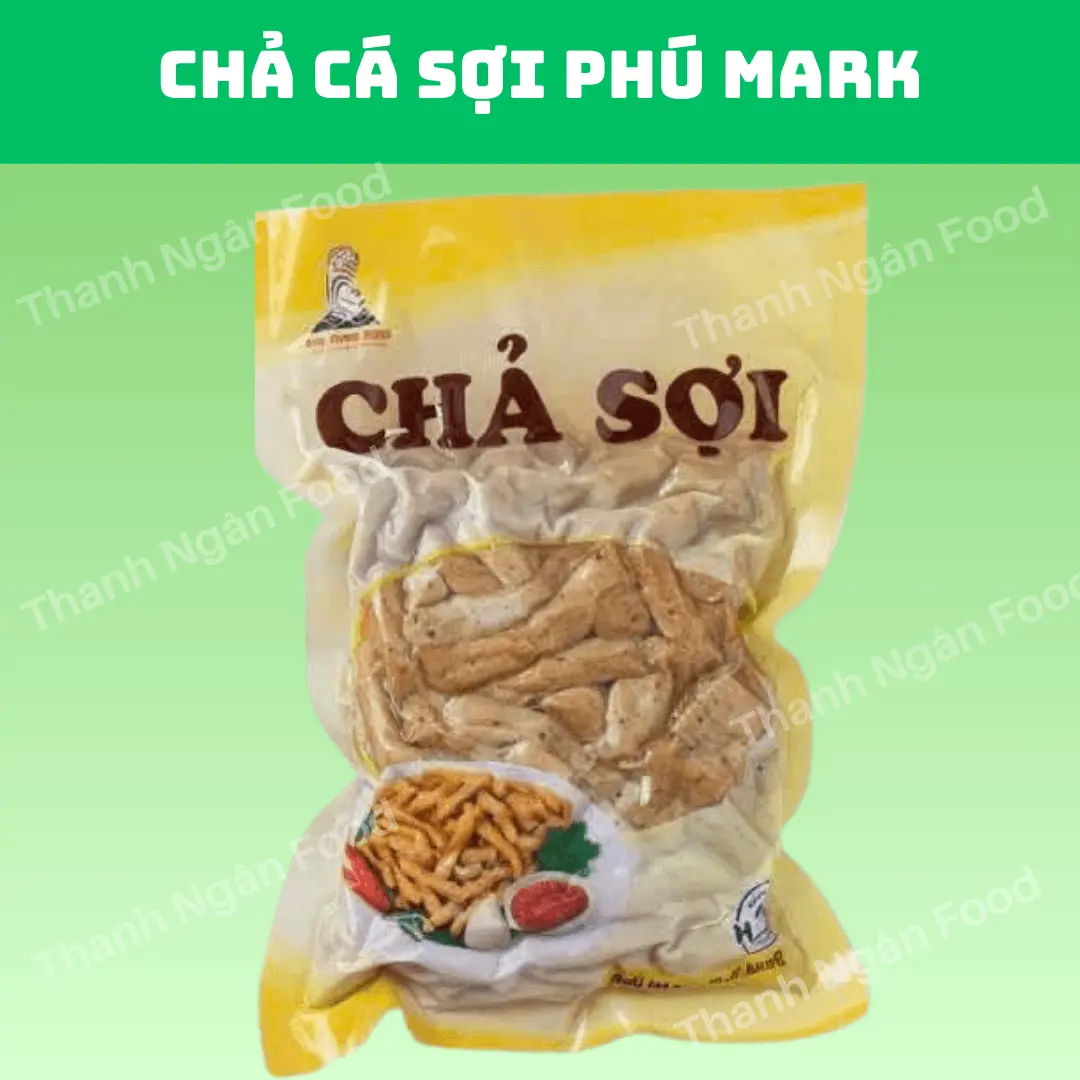 Chả cá sợi Phú Mark 500gr