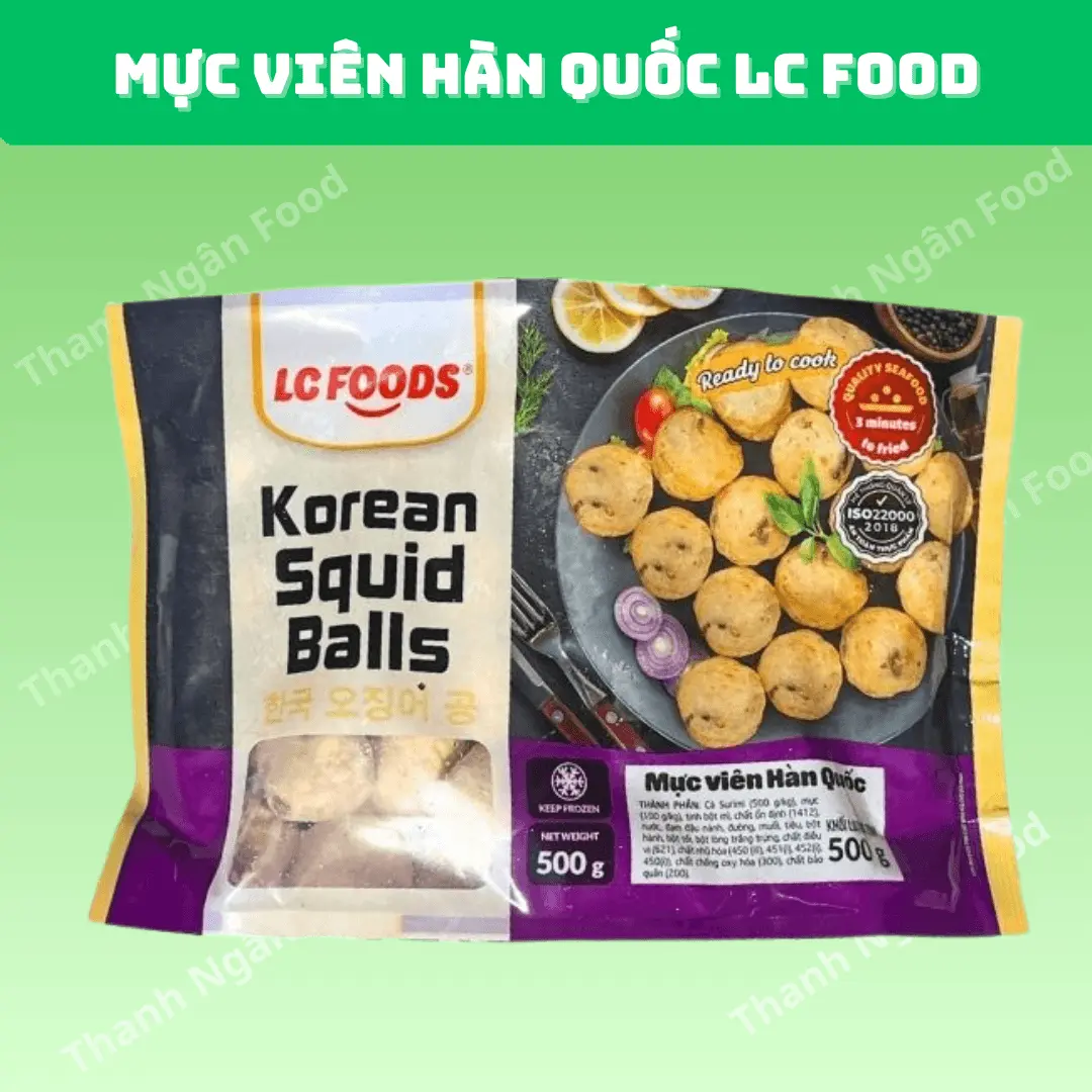 Mực viên Hàn Quốc LC