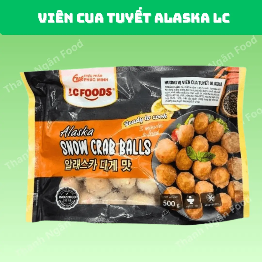 Viên cua tuyết Alaska LC