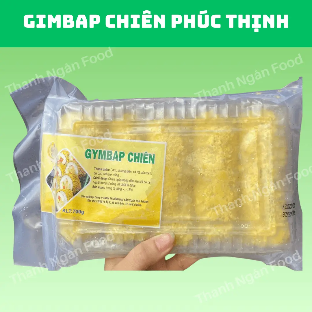 Gimbap chiên Phúc Thịnh 700gr