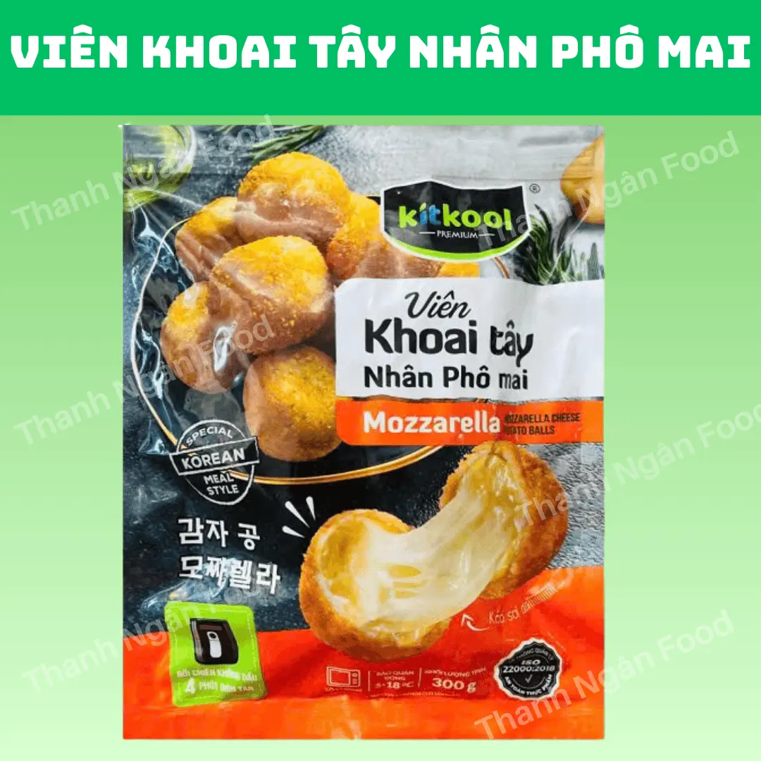 Viên khoai tây nhân phô mai