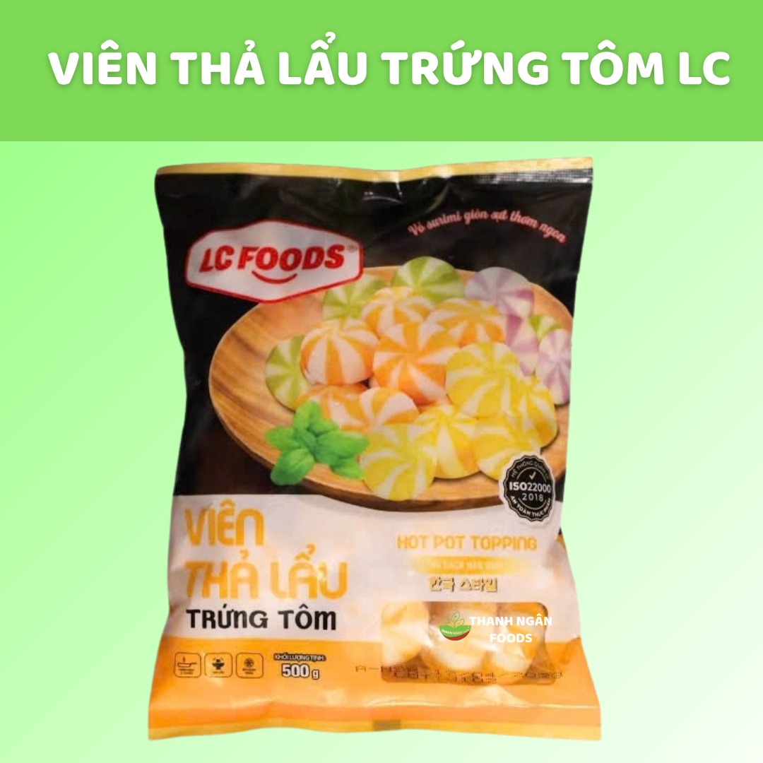 Viên thả lẩu trứng tôm LC