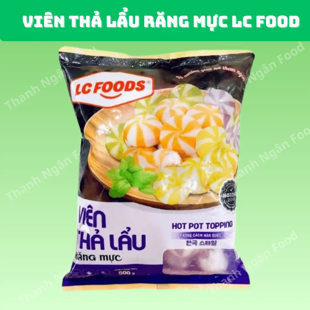 Viên thả lẩu răng mực LC