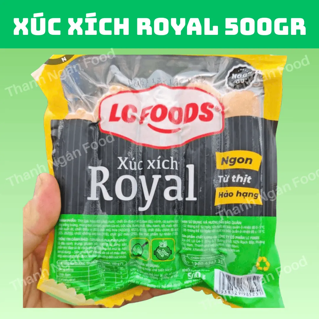 Xúc xích Royal 500gr