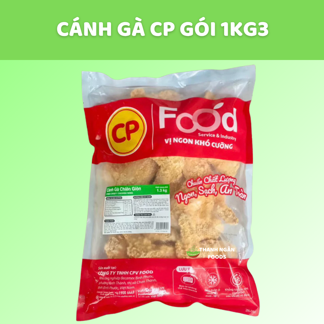 Cánh gà CP gói 1kg3