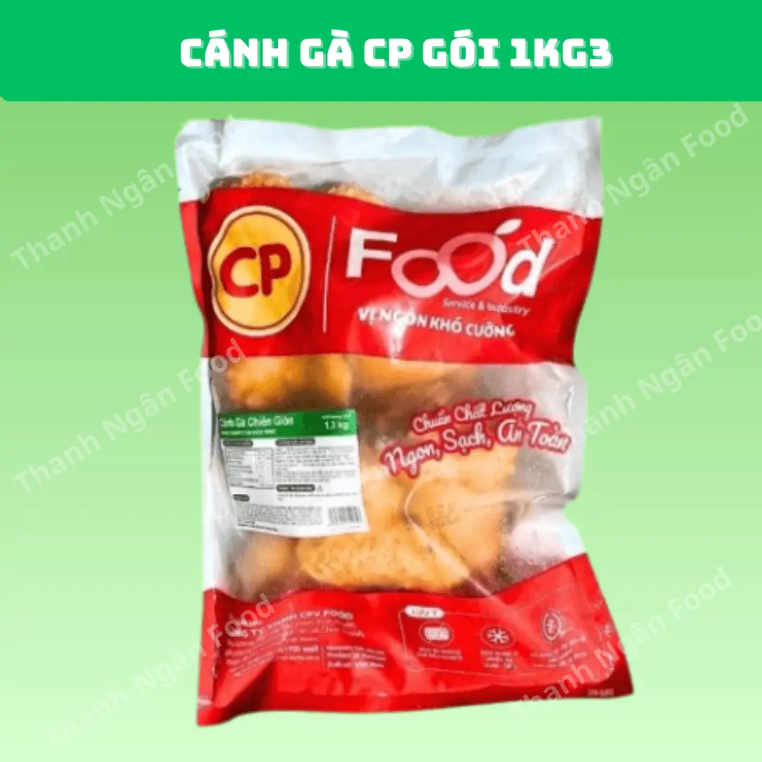 Cánh gà CP gói 1kg3
