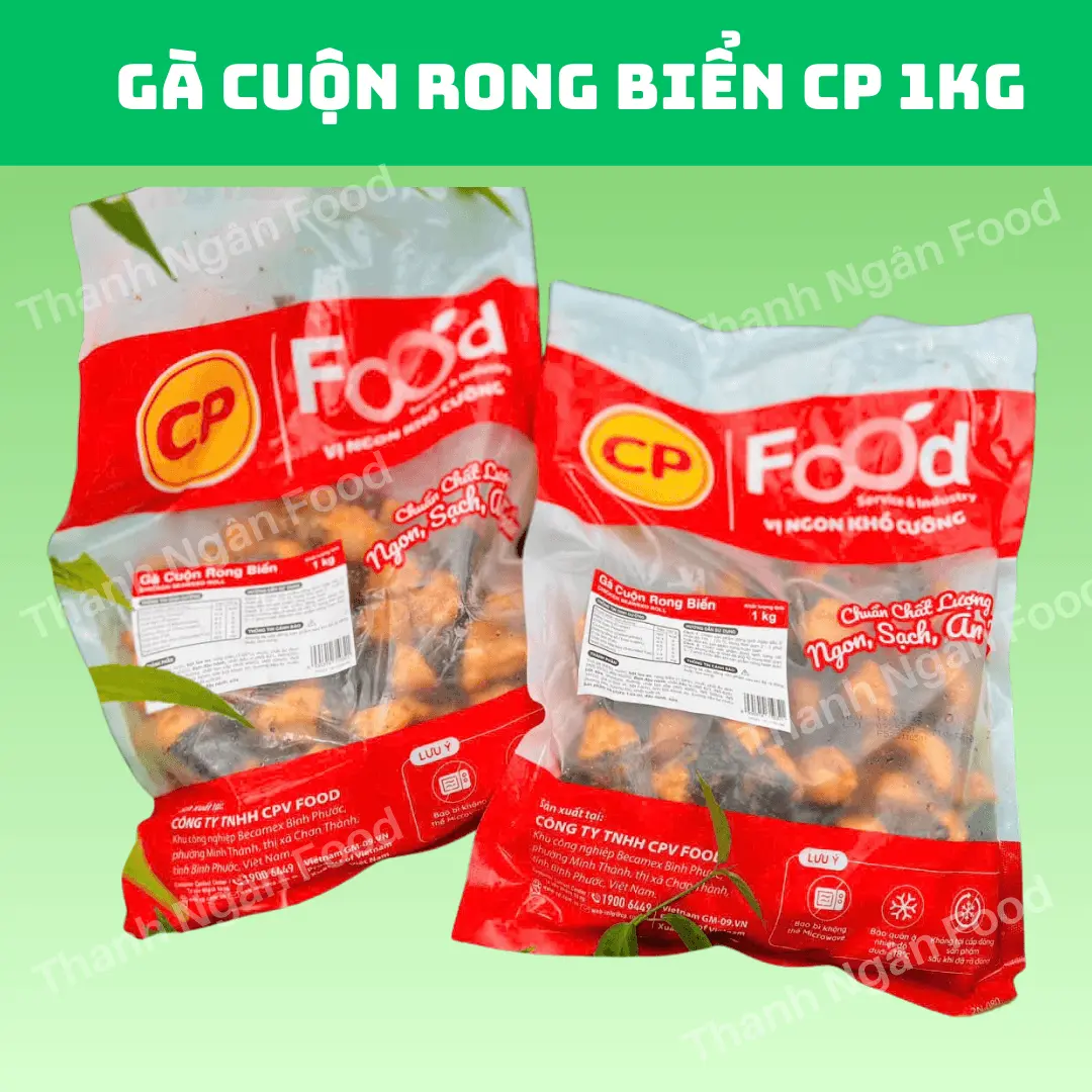 Gà cuộn rong biển CP 1kg