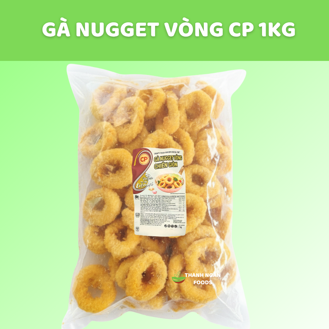 Gà nugget vòng CP 1kg