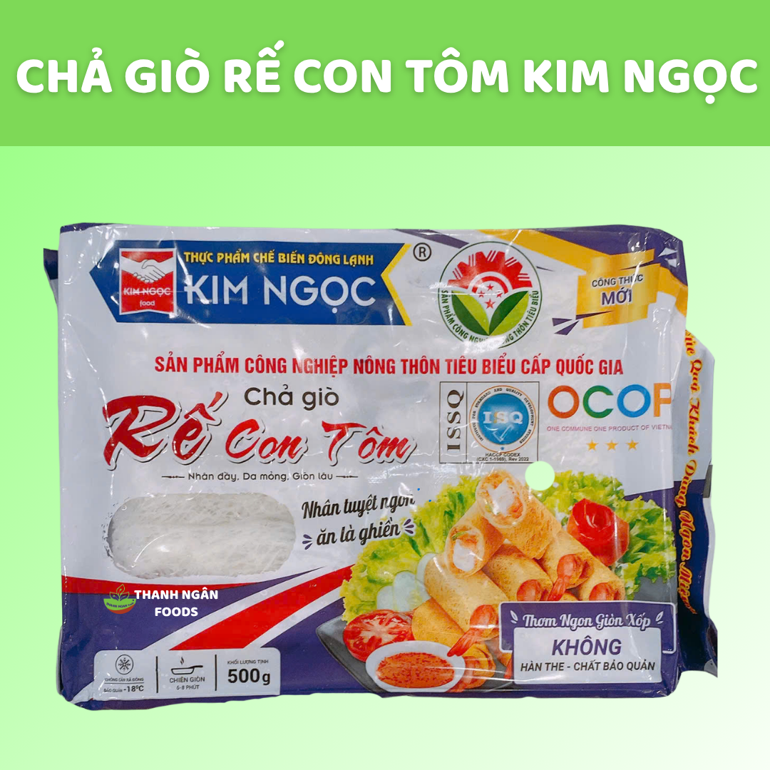 Chả giò rế con tôm Kim Ngọc