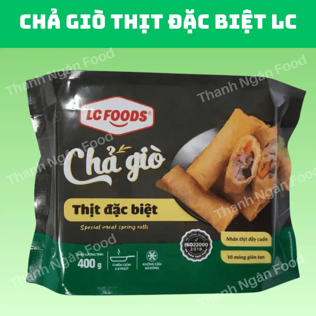 Chả giò thịt đặc biệt LC 400Gr