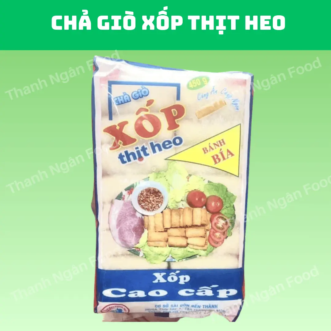 Chả giò xốp thịt heo
