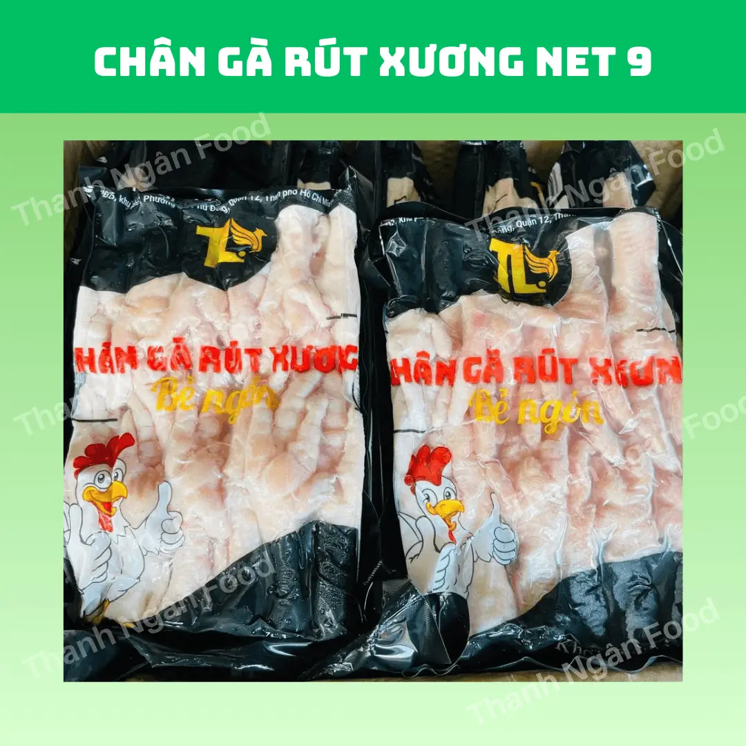Chân gà rút xương net 9