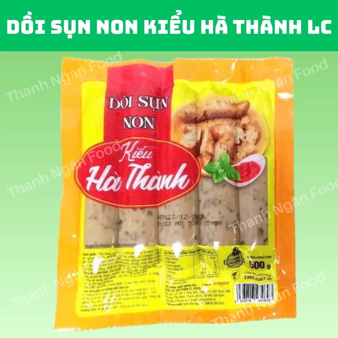 Dồi sụn non kiểu Hà Thành LC 500gr 