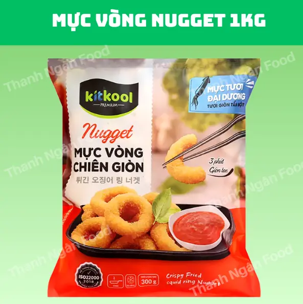 Mực vòng ngget LC 1kg/gói