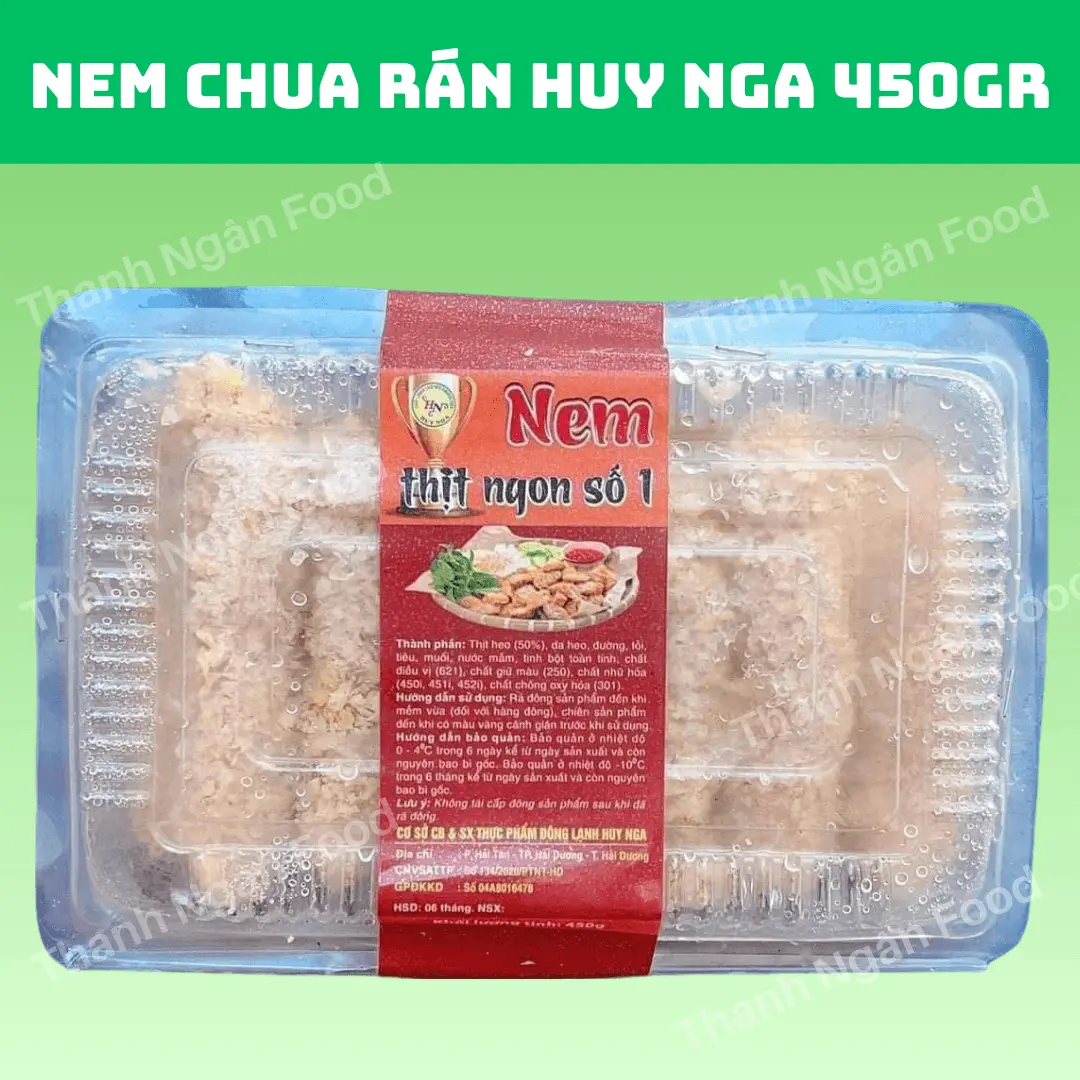 Nem chua rán Huy Nga 450gr