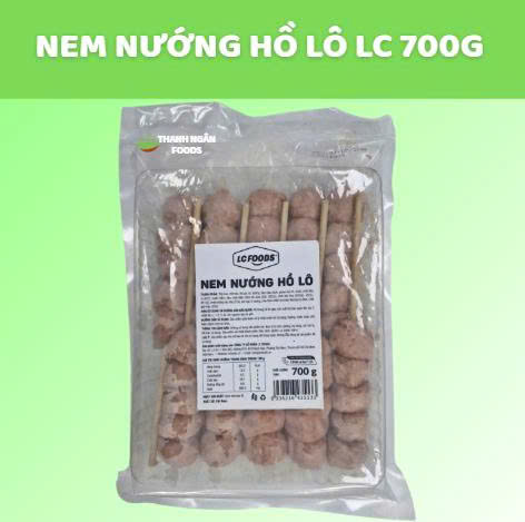 Nem nướng hồ lô LC Foods 700gr