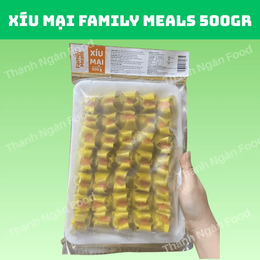 Xíu mại Family Meals 500gr